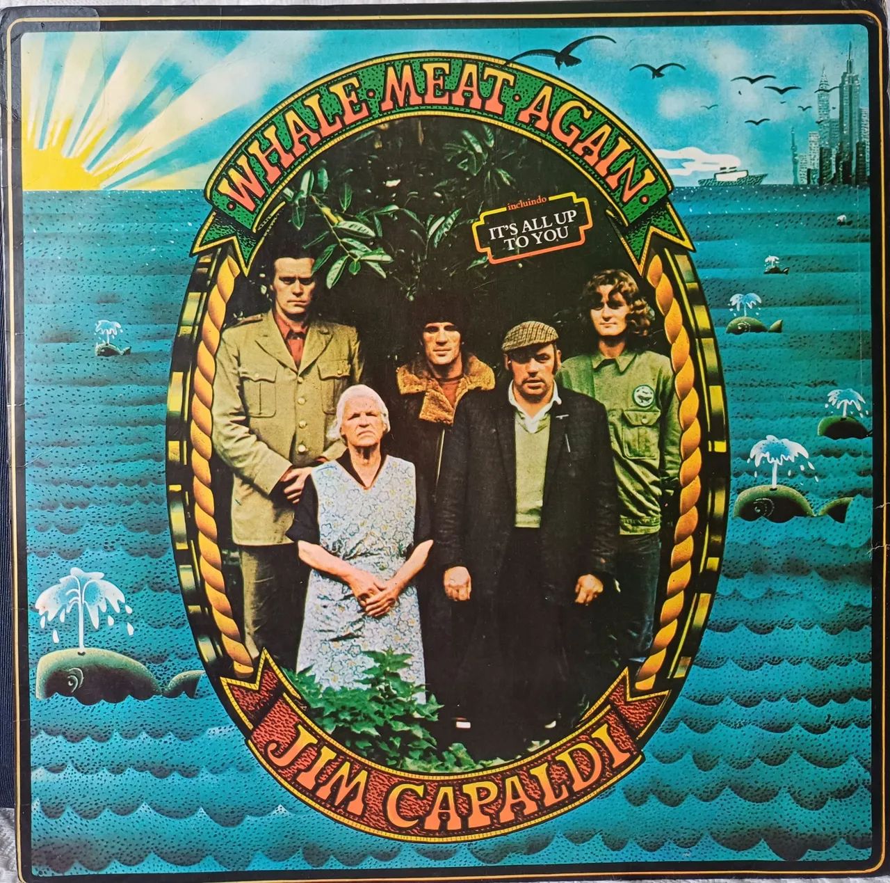 Lp/vinil: Jim Capaldi "Whale Meat Again"