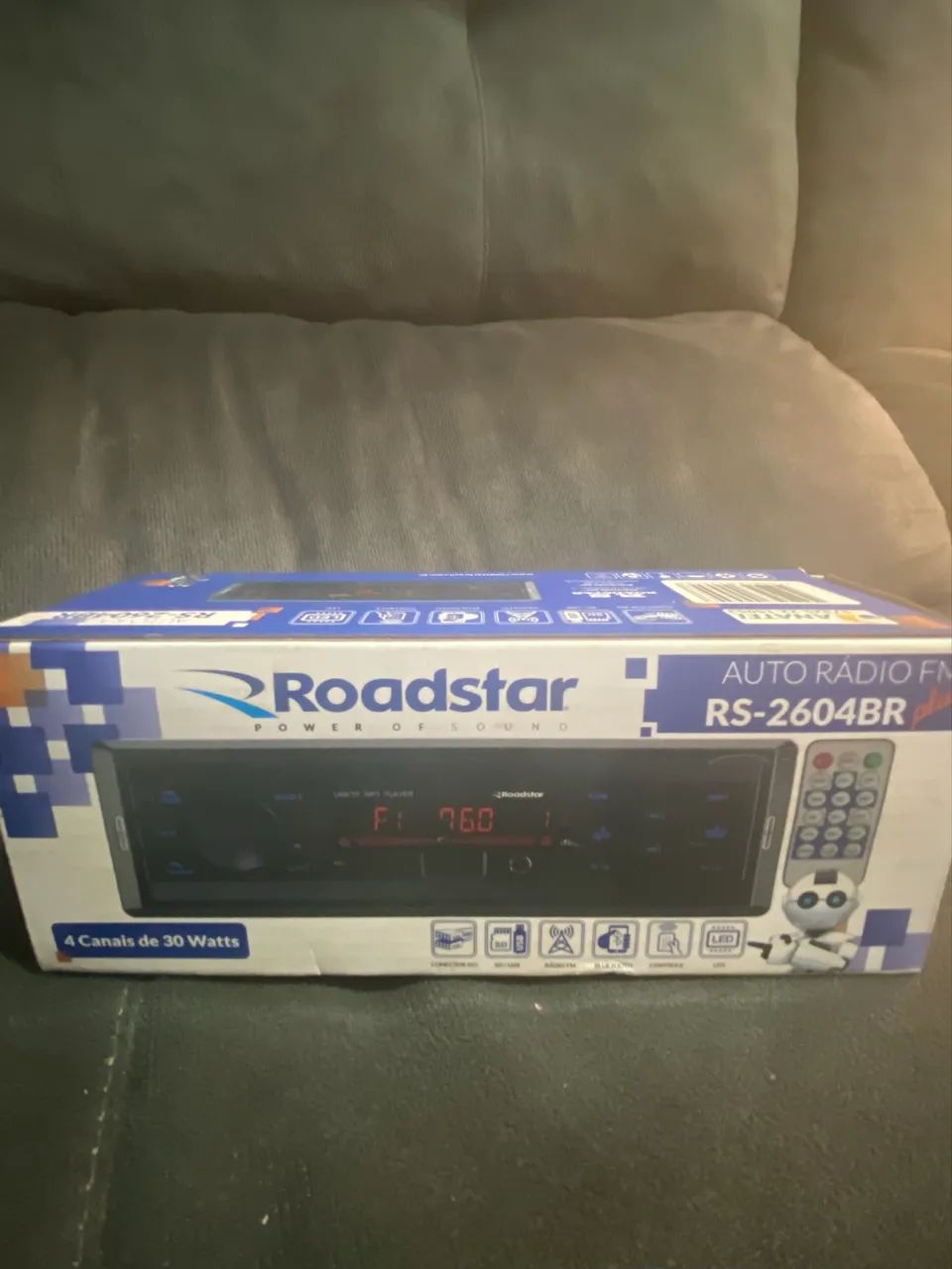 MP3 Player Roadstar RS-2604BR Bluetooth USB Aux SD FM
