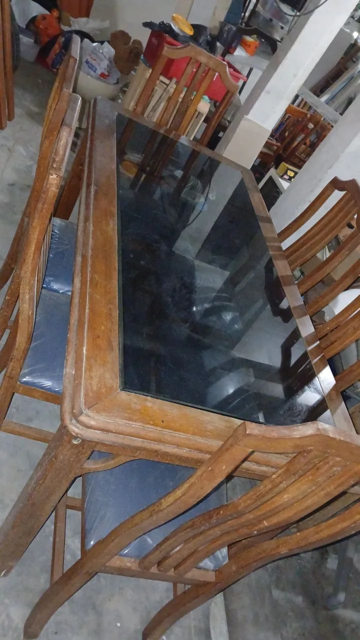 Mesa com 6 cadeiras - Foto 4