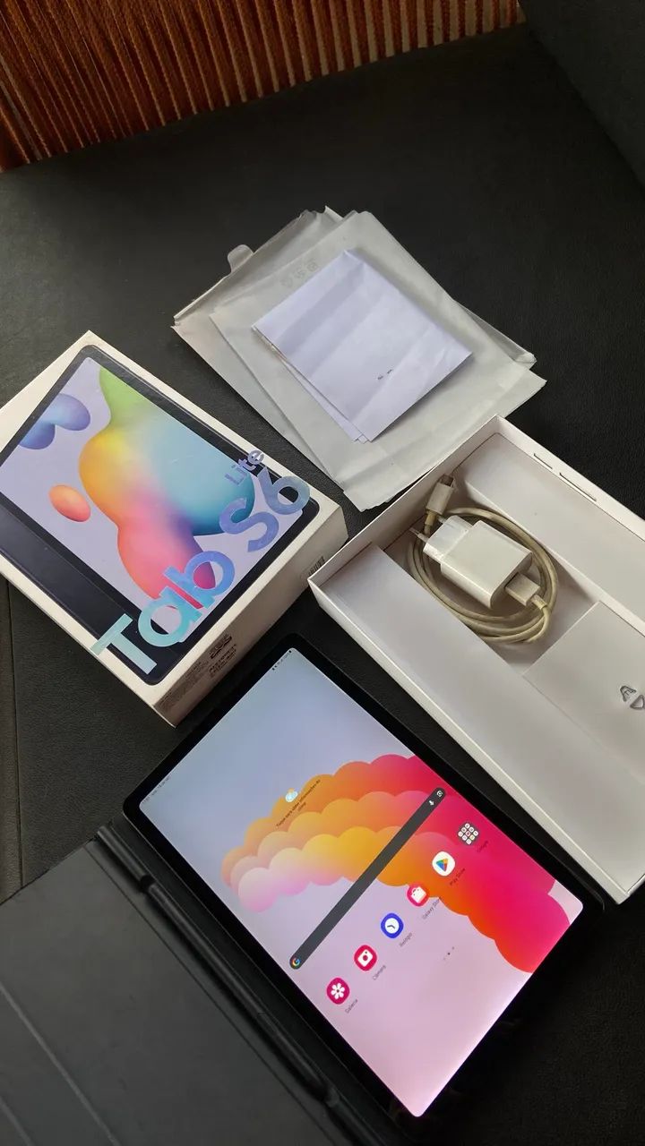 Galaxy Tab S6 Lite P615 64GB com S Pen + Capa + Caixa Original - Foto 3
