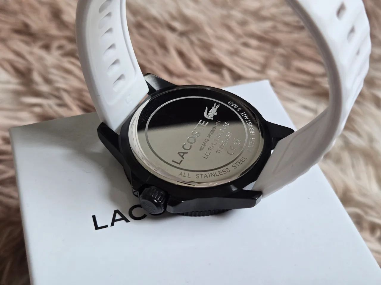 Relógio Lacoste branco  - Foto 3
