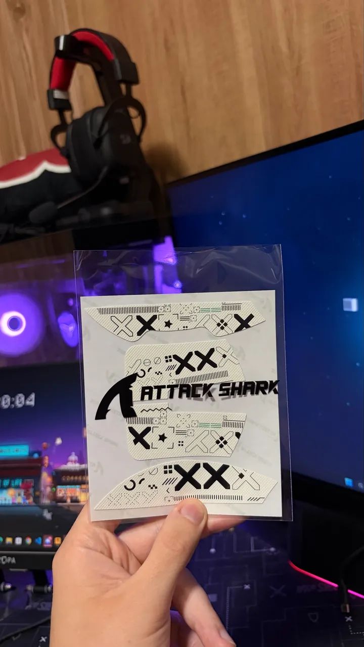 Novo - Mouse Gamer Attack Shark X11  - Foto 5