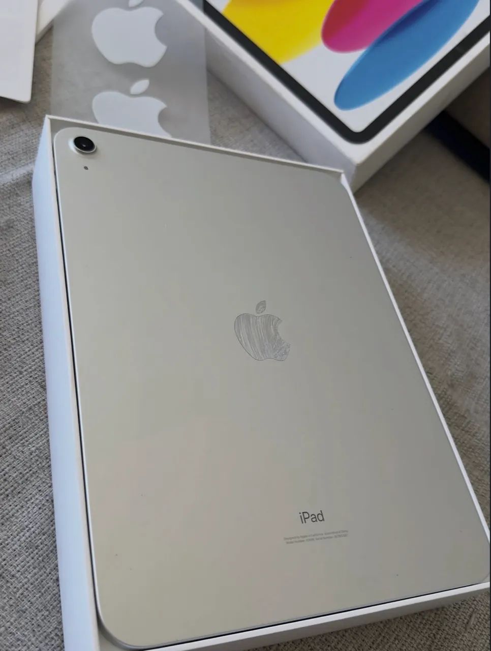 iPad 10 64GB prata 