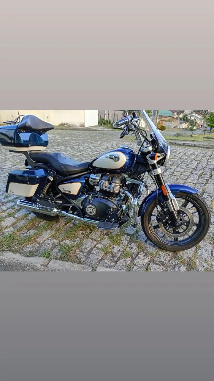 Royal 650 mais acessórios6000 reais. - Foto 4
