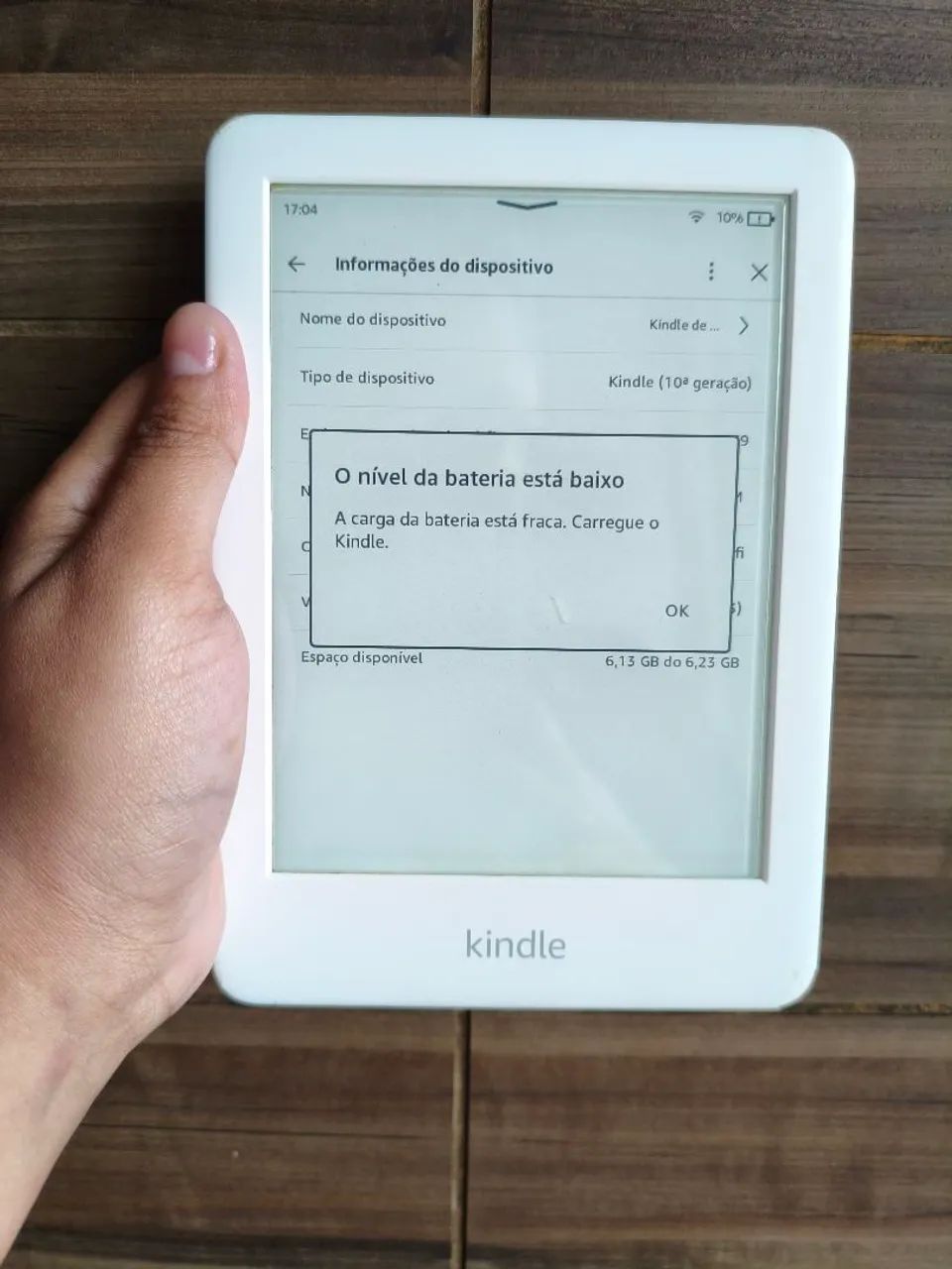 Kindle 10ª geração branco - 2020  - Foto 3