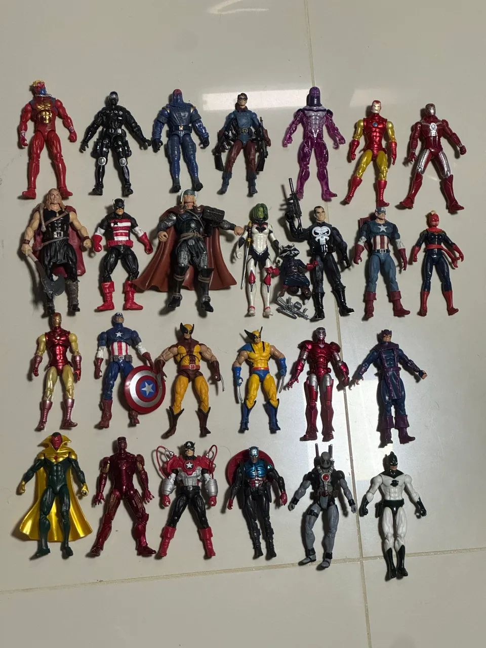 Coleção Marvel Universe 3.75 sob consulta 