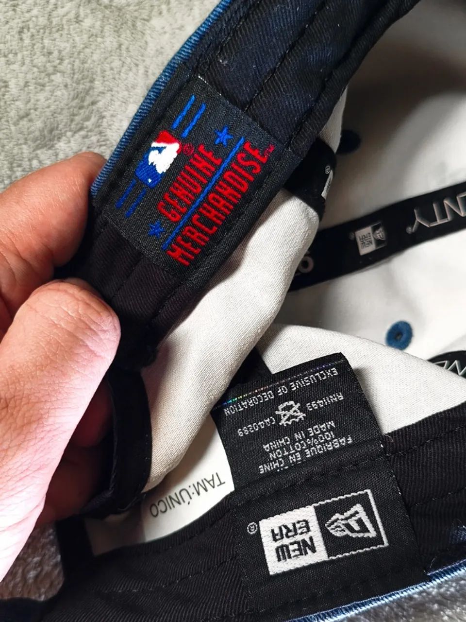 Boné Aba Curva New Era 920 Los Angeles Dodgers ST Original Jeans Tam. Único (usado) - Foto 5