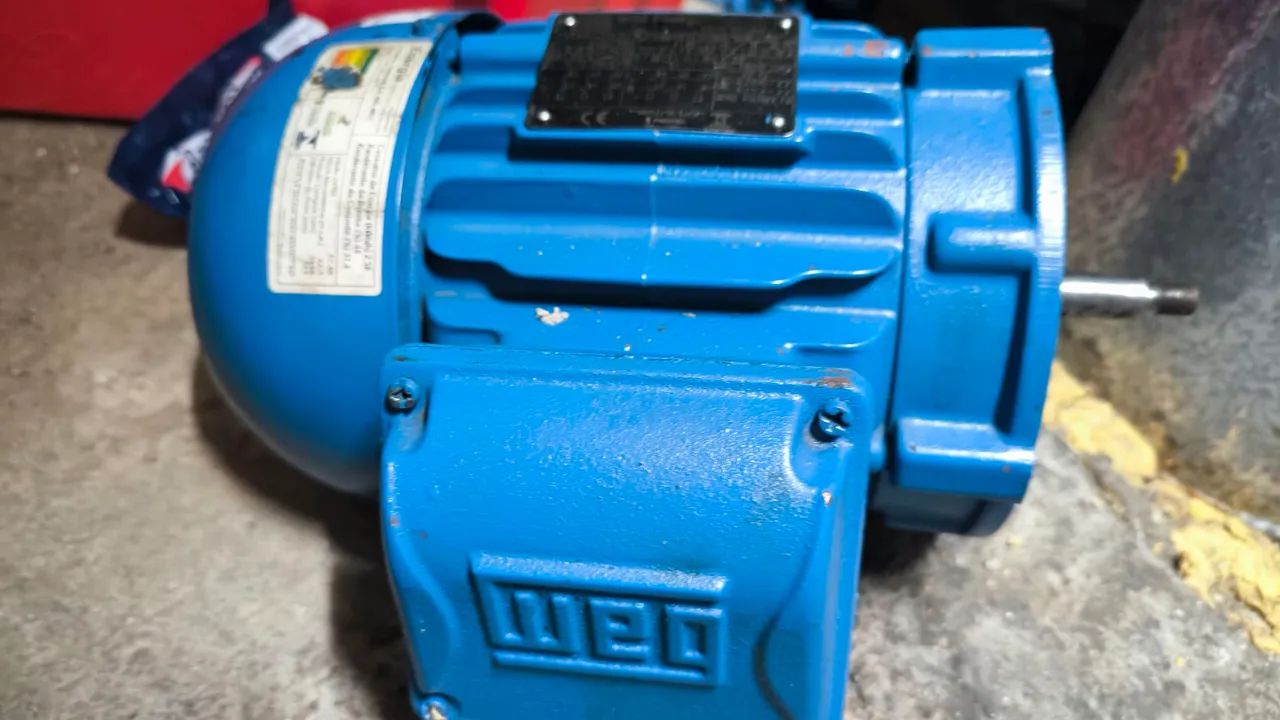 Motor WEG 3CV TRIFÁSICO 3450 Rpm - Foto 2