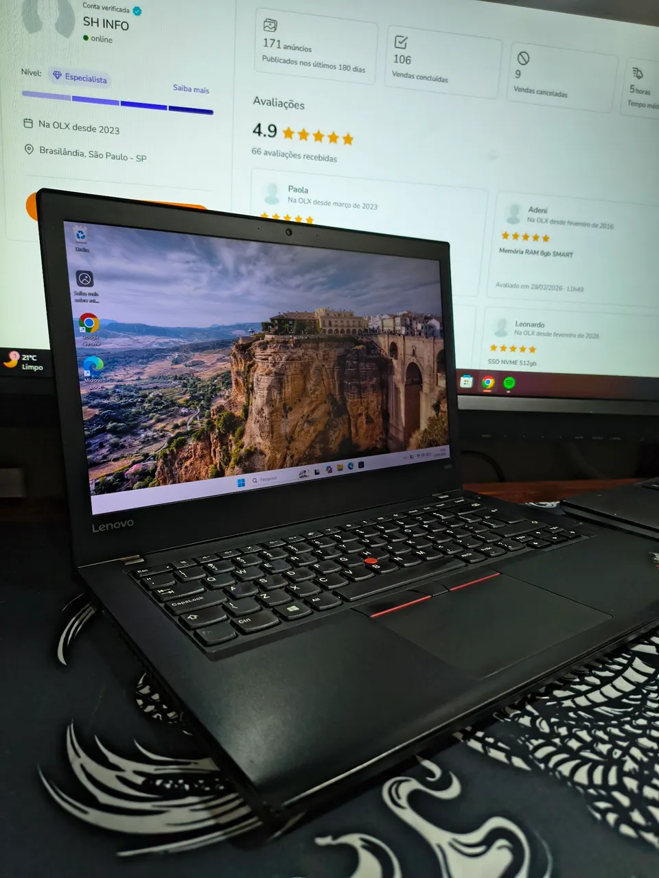 Lenovo ThinkCentre M720q | i5-8400T - Computadores e Desktops