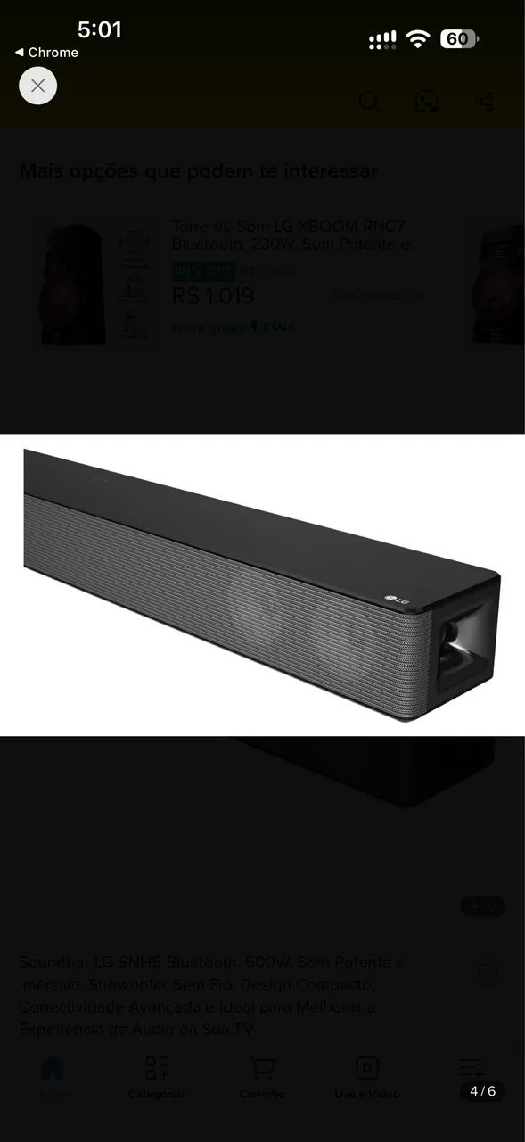 Soudbar LG 