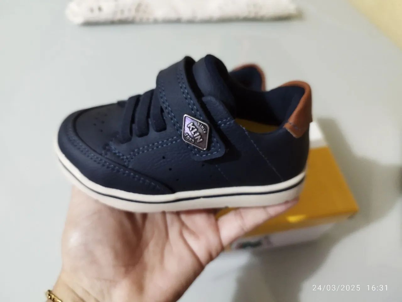 Tênis infantil klin masculino 