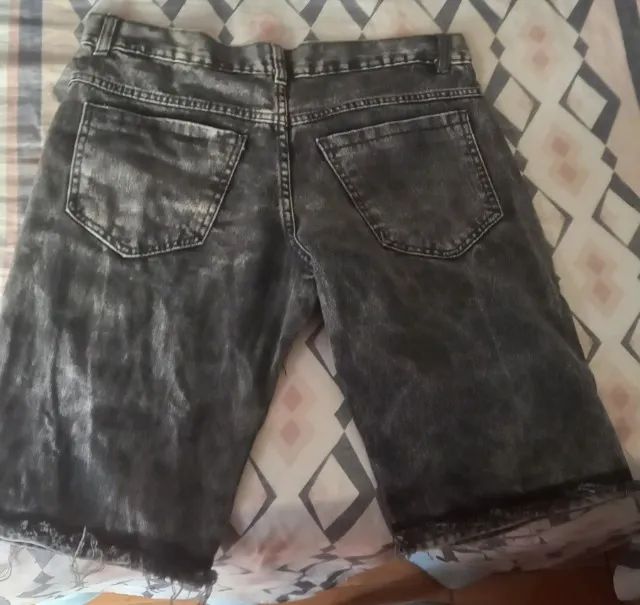 Bermuda Jeans Escuro Nova - Foto 2