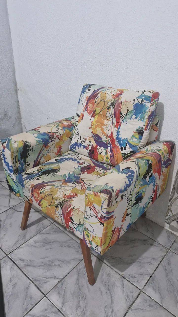 Poltrona aquarela 