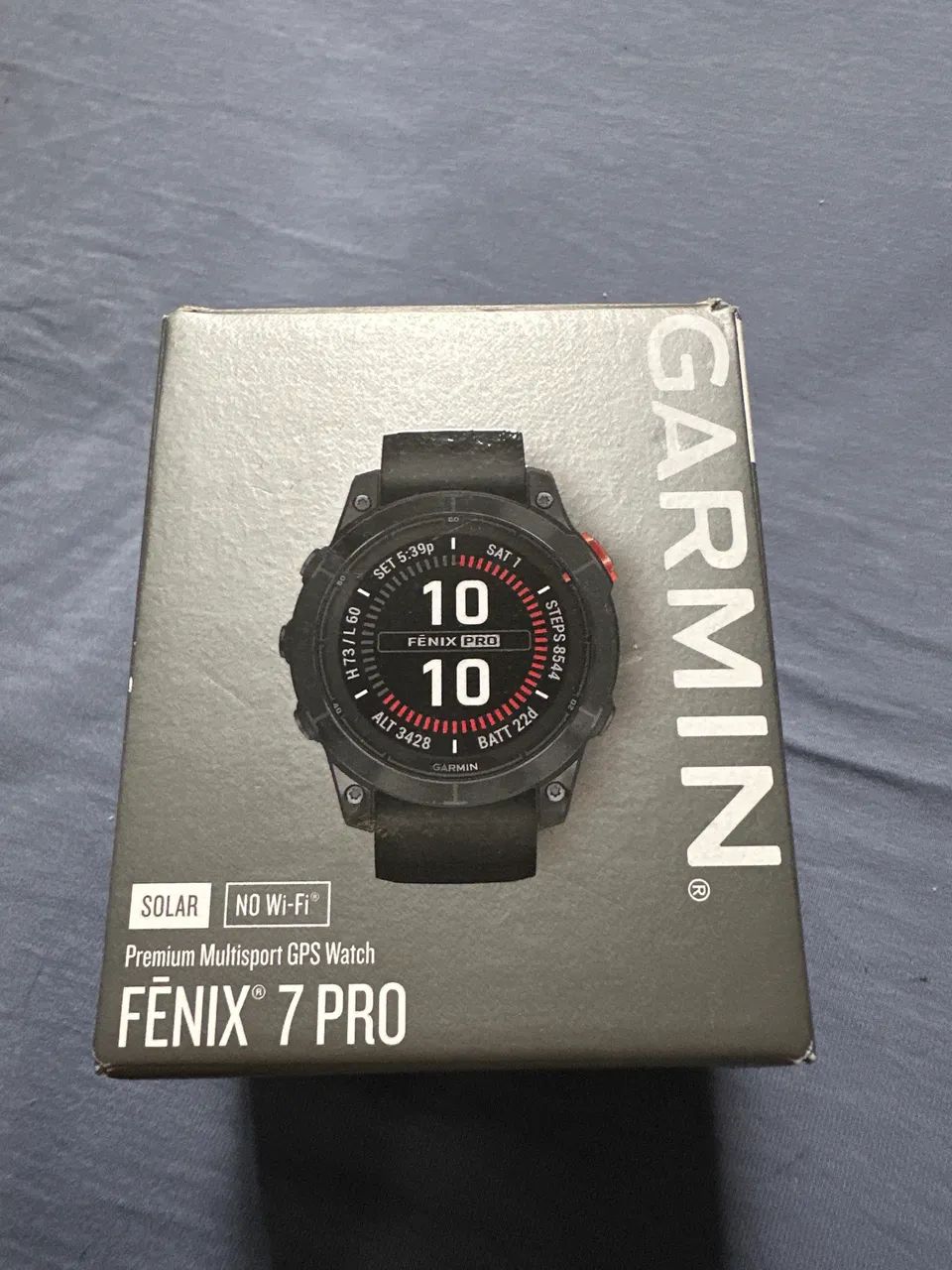Relógio Garmin Fenix 7 Pro Solar