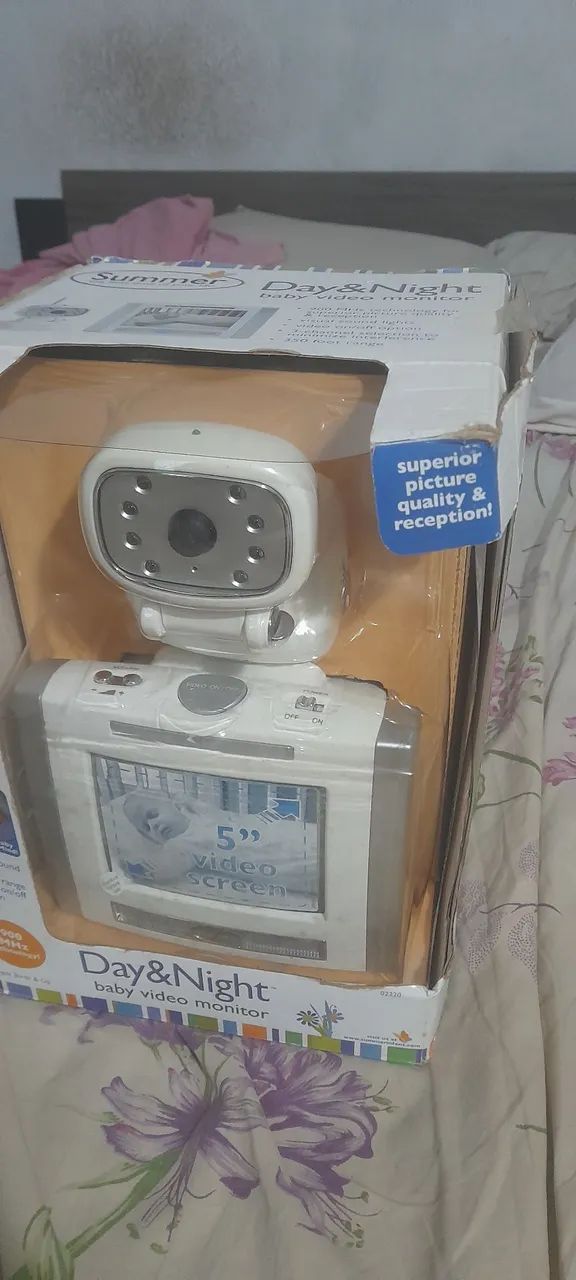 Babá eletrônica nunca usada  - Foto 3