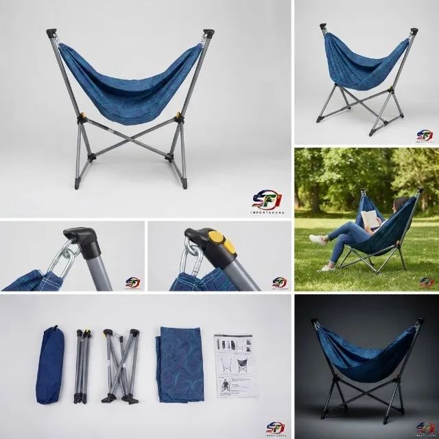 Cadeira de balanço portátil para camping