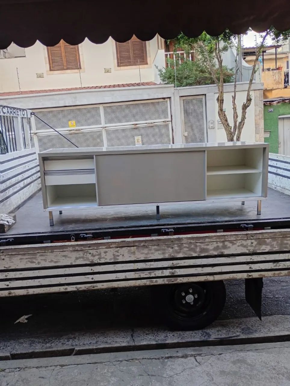 Rack móvel feito com MDF pes metálico - Foto 5