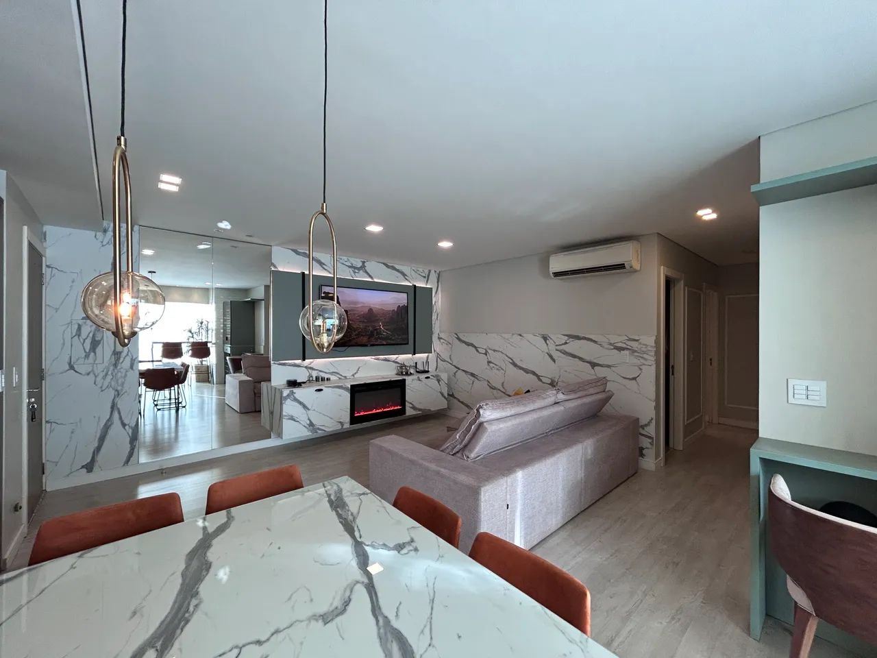 Apartamento mobiliado no coração de Chapecó! - Foto 4