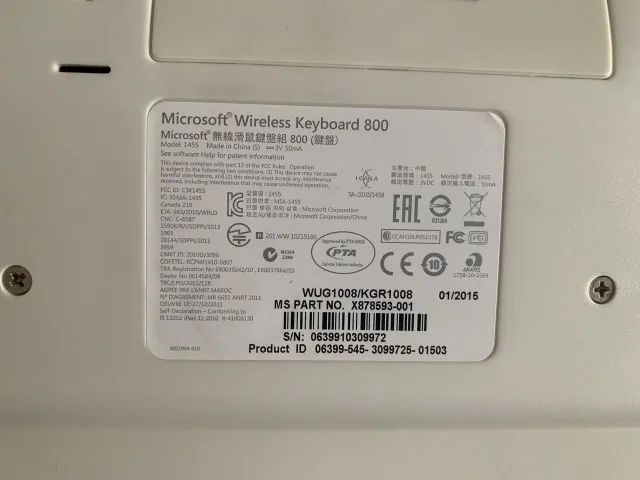 Teclado Microsoft Keyboard 800 - Foto 3