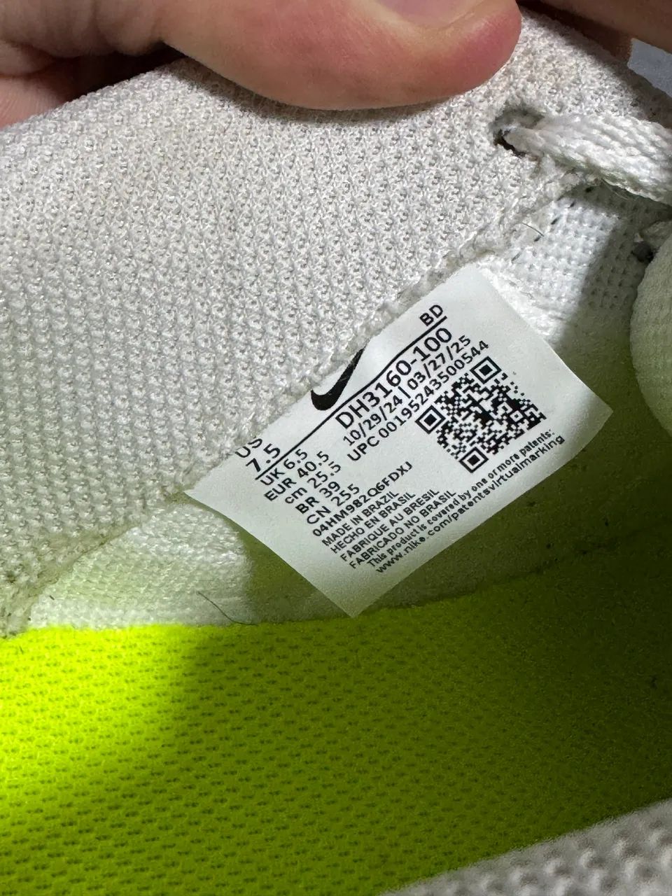 NIKE BRANCO ORIGINAL (perfeito estado)  - Foto 2
