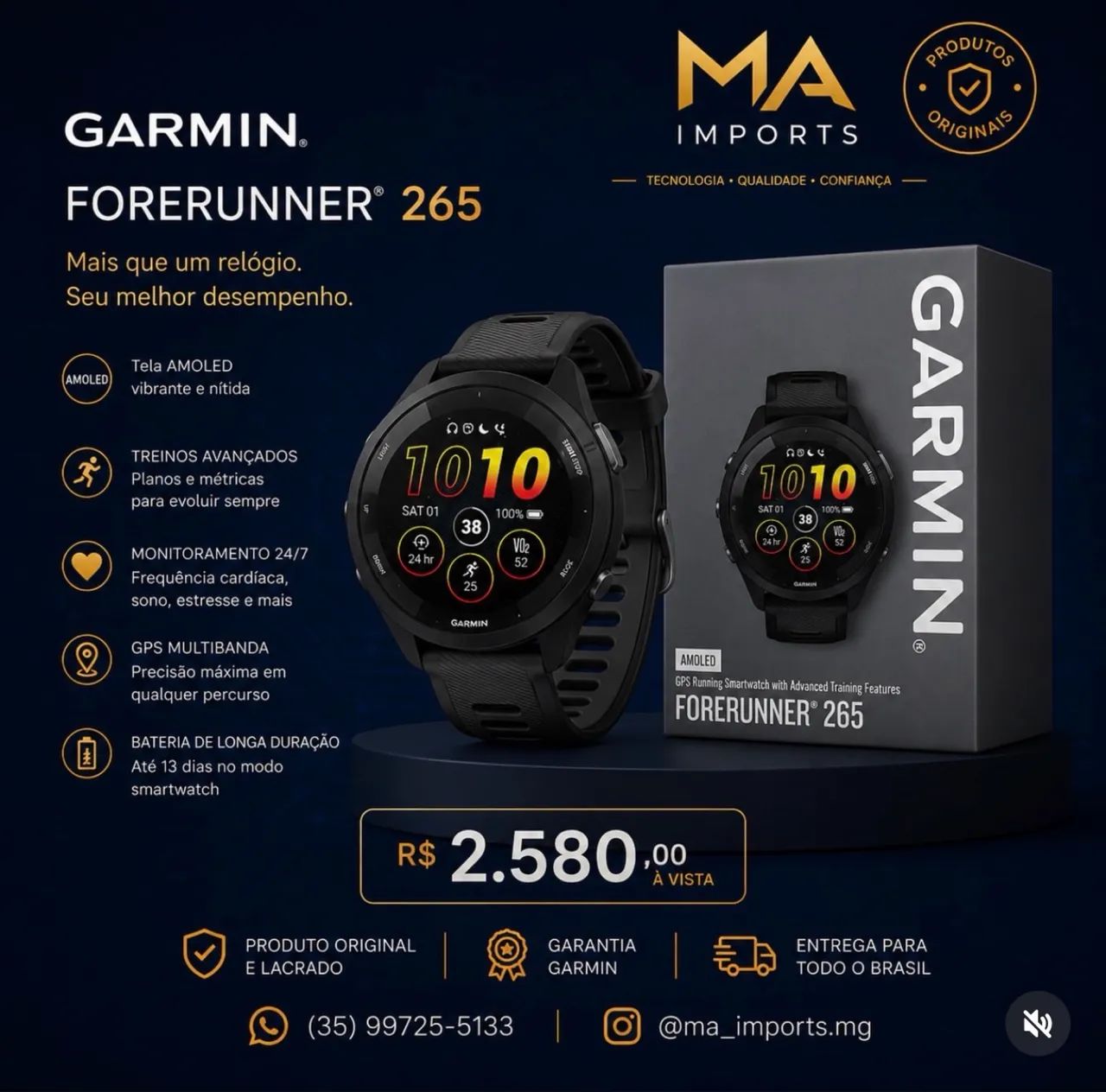 Garmin Forerunner 265 - Foto 3