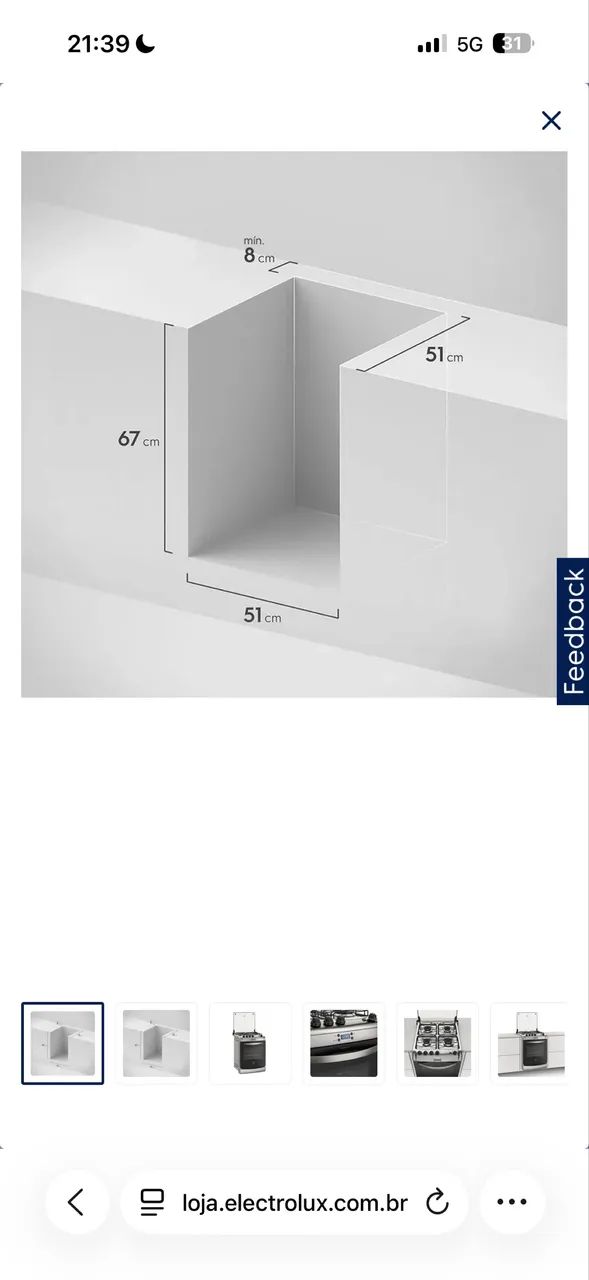 Fogão de embutir Electrolux - Foto 4