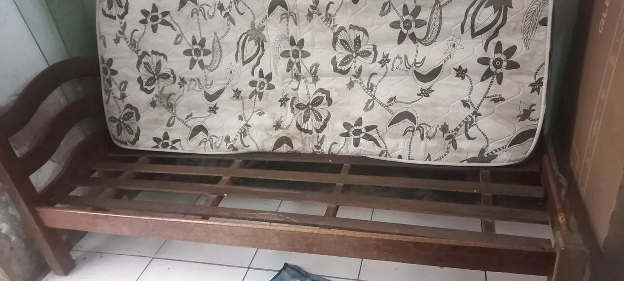 Cama de solteiro rústica  - Foto 2