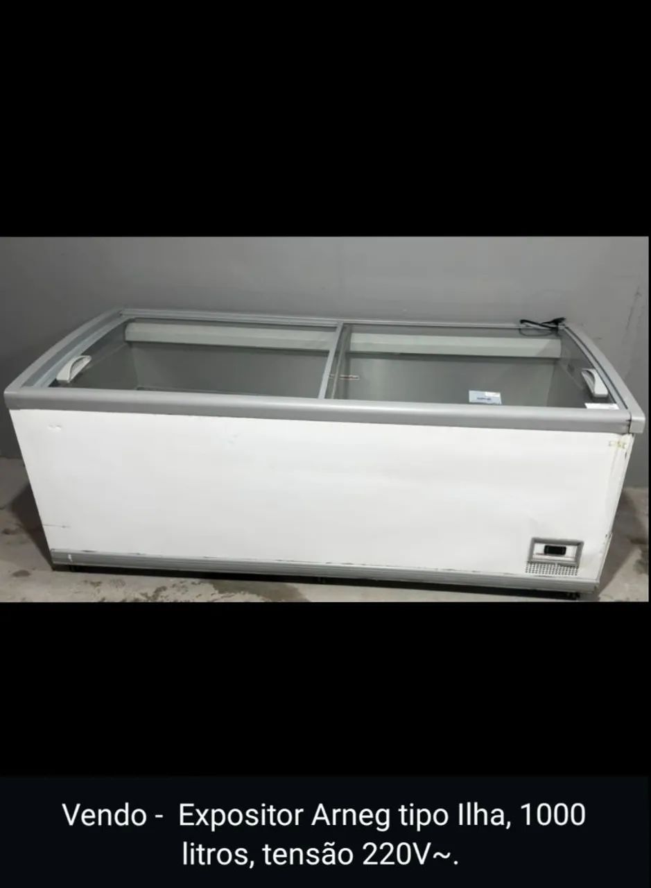 Freezer expositor arneg 1000L 220v - Geladeiras e Freezers