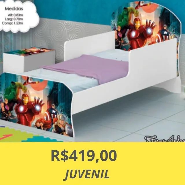 CAMA JUVENIL A PRONTA-ENTREGA  - Foto 2