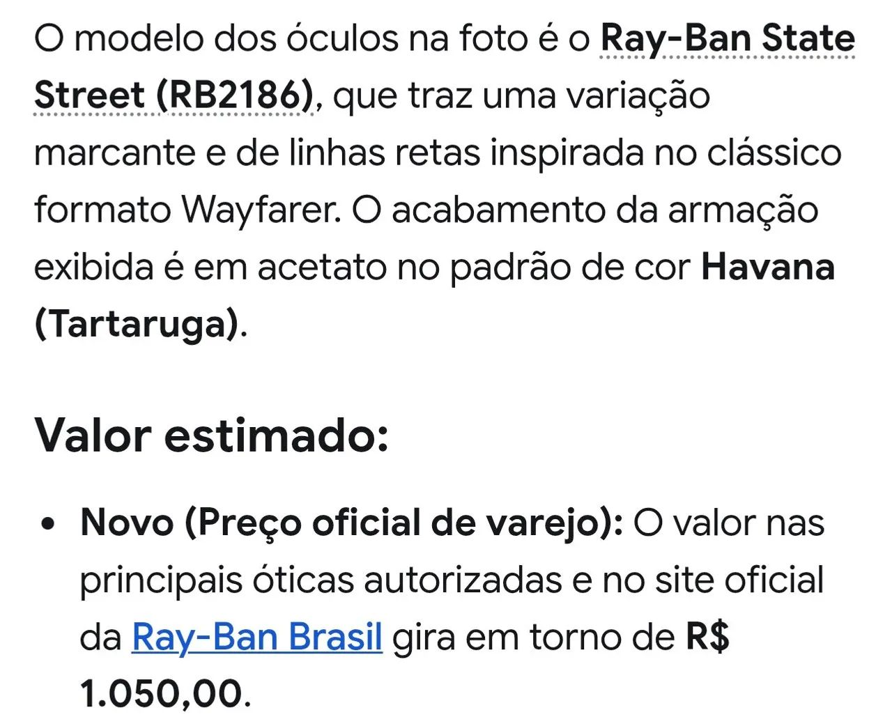 Ray-Ban State Street (RB2186) - ORIGINAL  - Foto 5