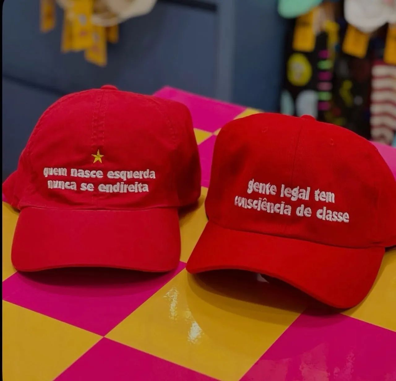 BONÉ POLÍTICO PERSONALIZADO