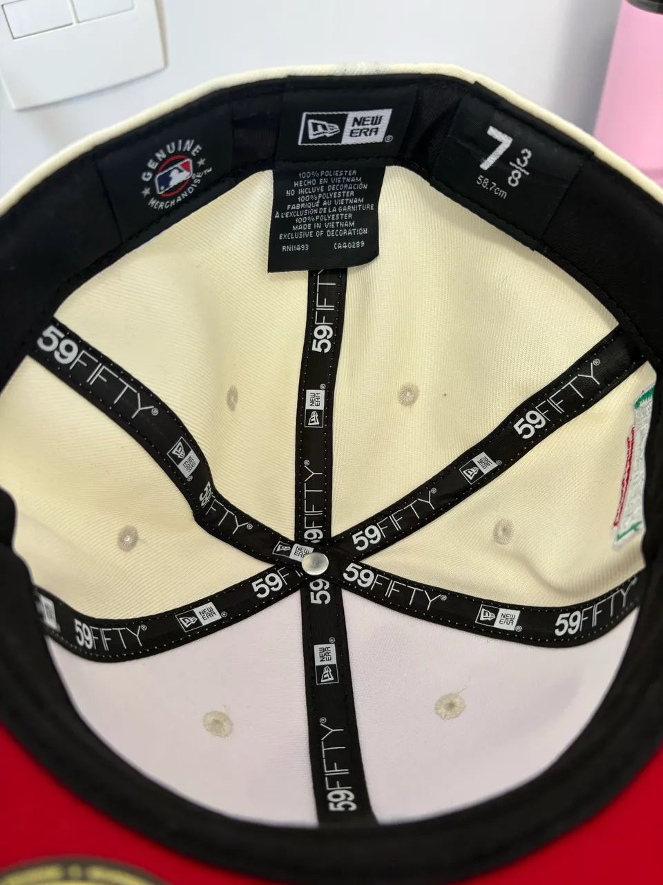 Boné New Era Angels OFF WHITE - Foto 2