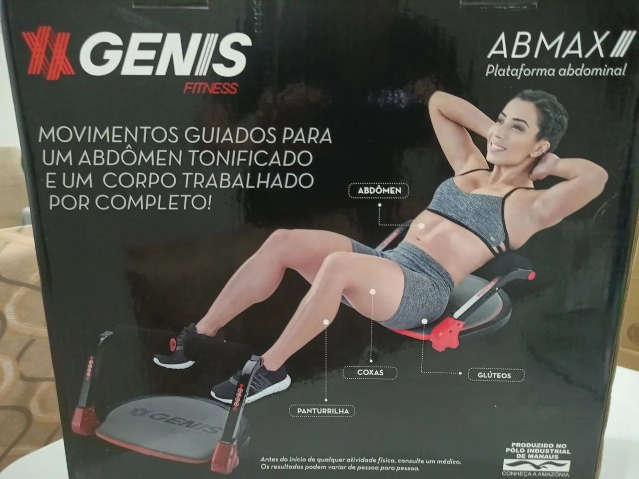 Genis Abmax 3 para abdômen, novo. - Foto 3