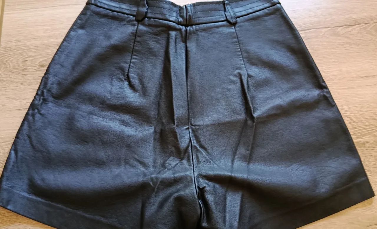 Short couro Murau n.42/G conservado - Foto 2