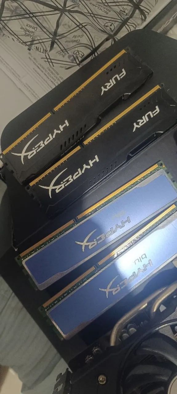 Processador, placa de vídeo, memória ram e placa mãe - Foto 4