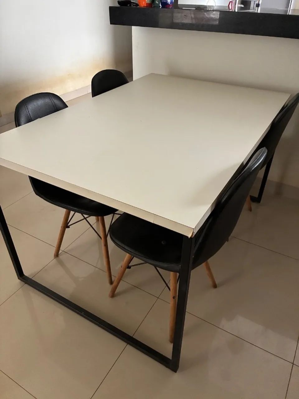 Mesa de Jantar Industrial Retangular  - Foto 2