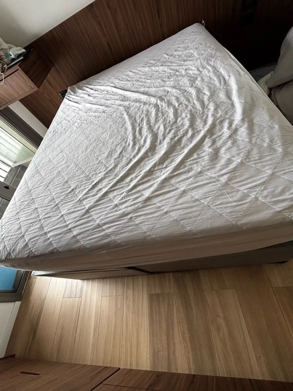 CAMA QUEEN BAÚ COM EXTRA DE SOLTEIRO - Foto 4