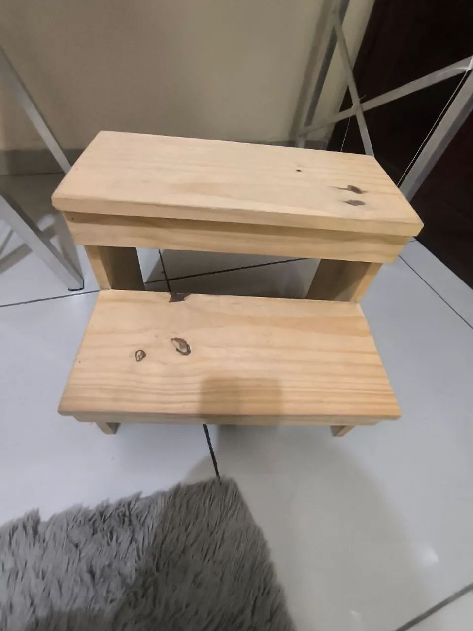 Mocho e escadinha semi novos  - Foto 3