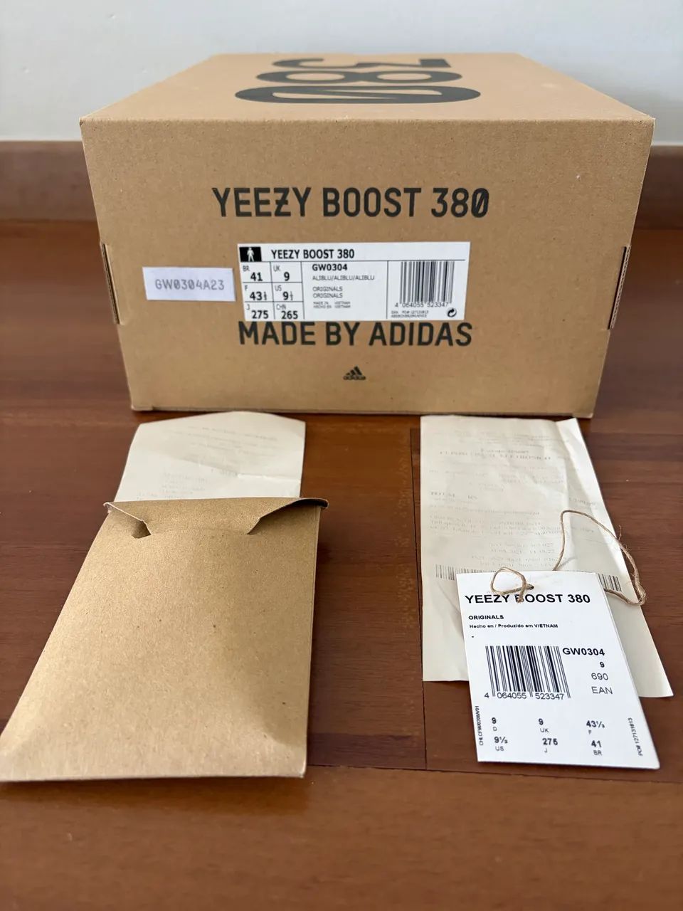 Yeezy 380 Alien Blue Reflective 41 Original - Foto 2