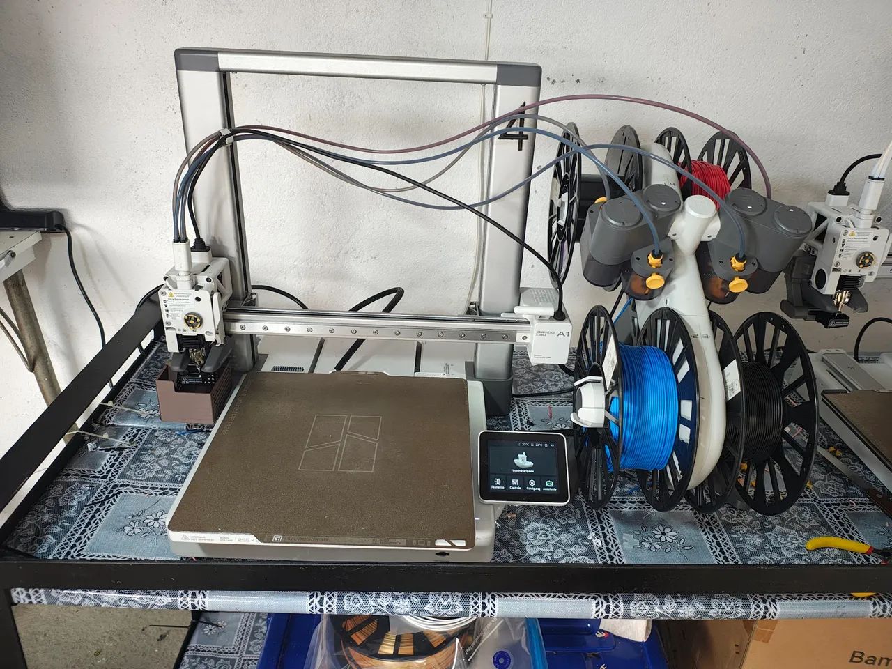 Impressora 3d bambú lab combo  - Foto 3
