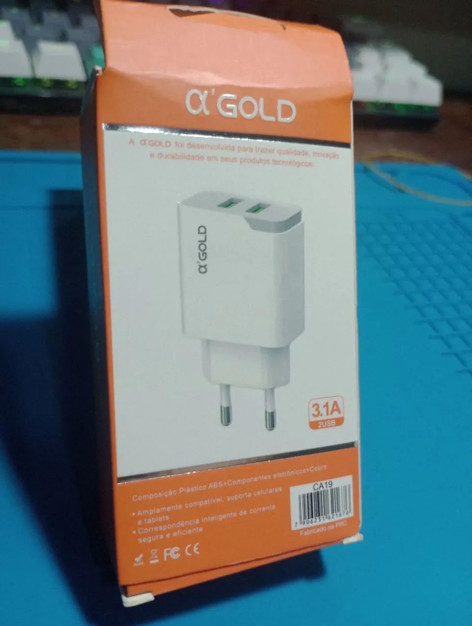 Fonte 2 USB 3.1A Android/iOS a'Gold  - Foto 2