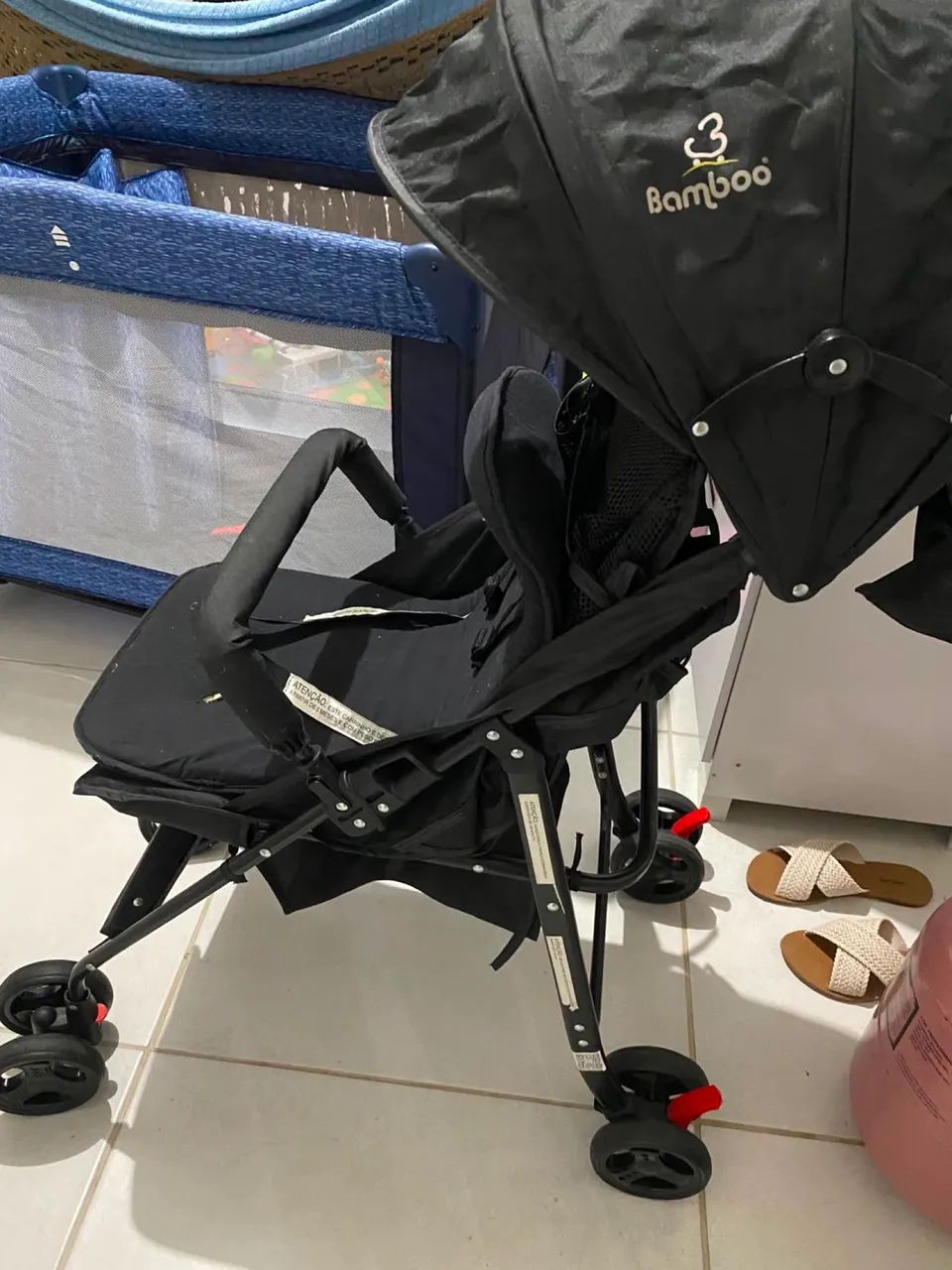 Carrinho de Bebê Bamboo, 0 à 15kg
