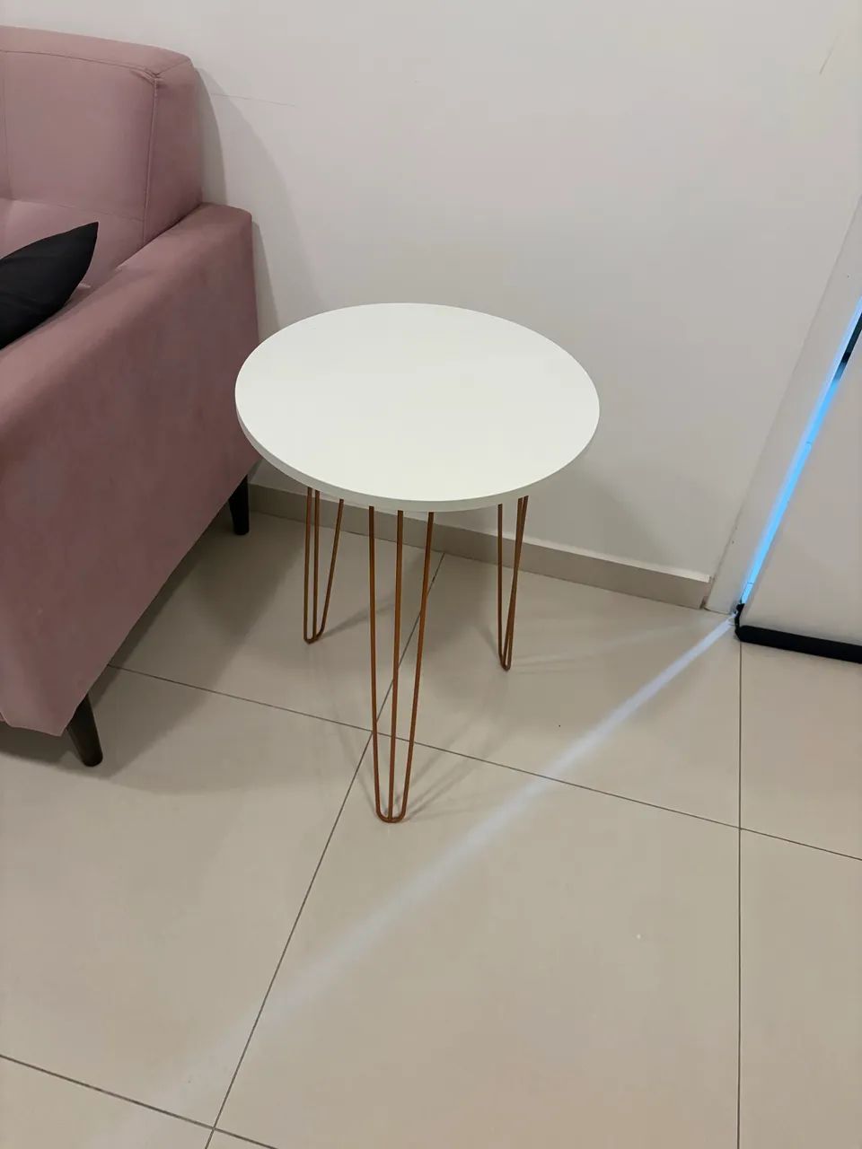 Mesas auxiliares rose gold - Foto 2
