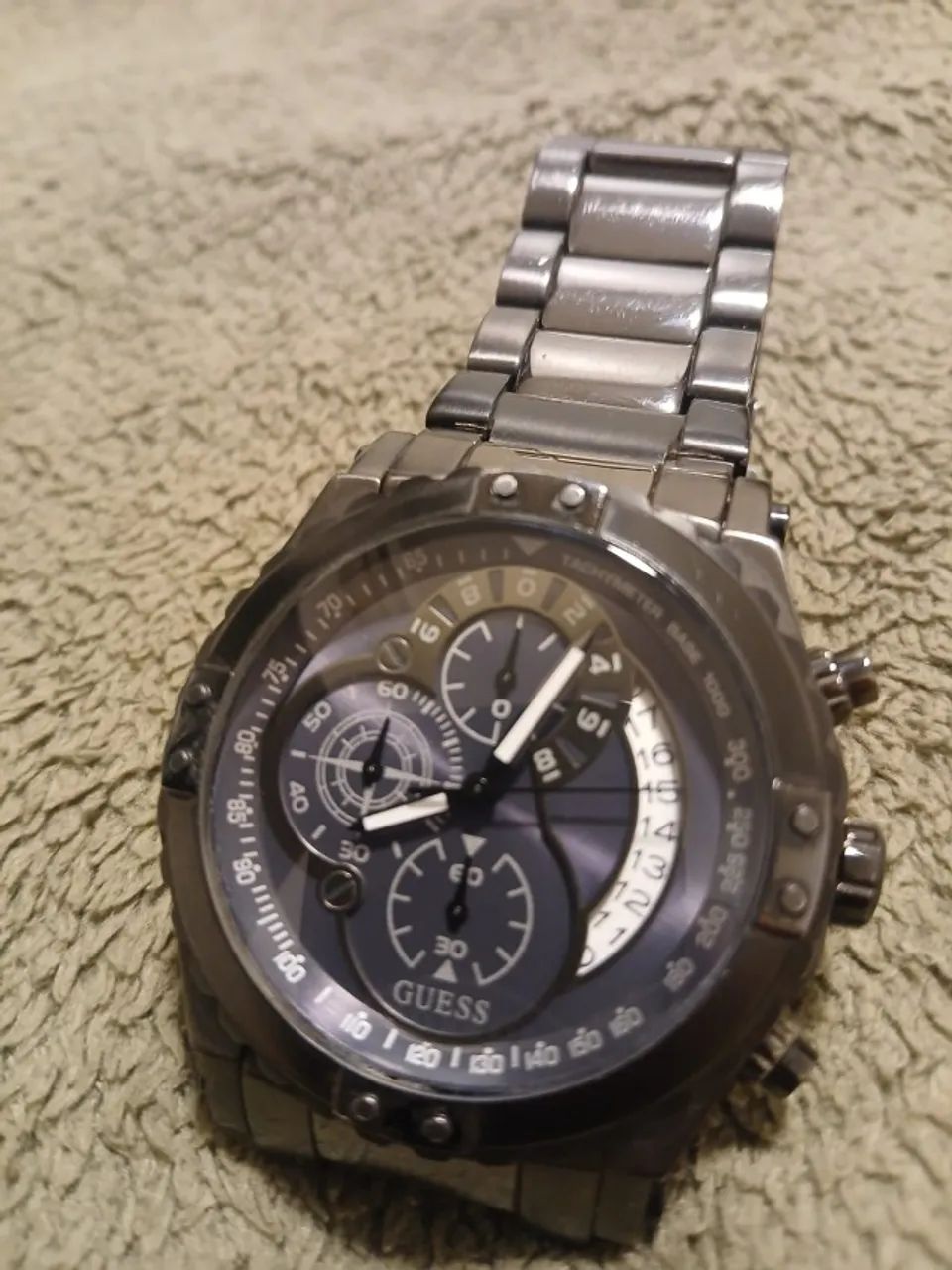Relógio Guess U0036G1 Chronograph - Foto 2