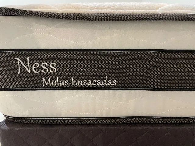Conjunto cama box de solteiro Herval Ness  - Foto 2