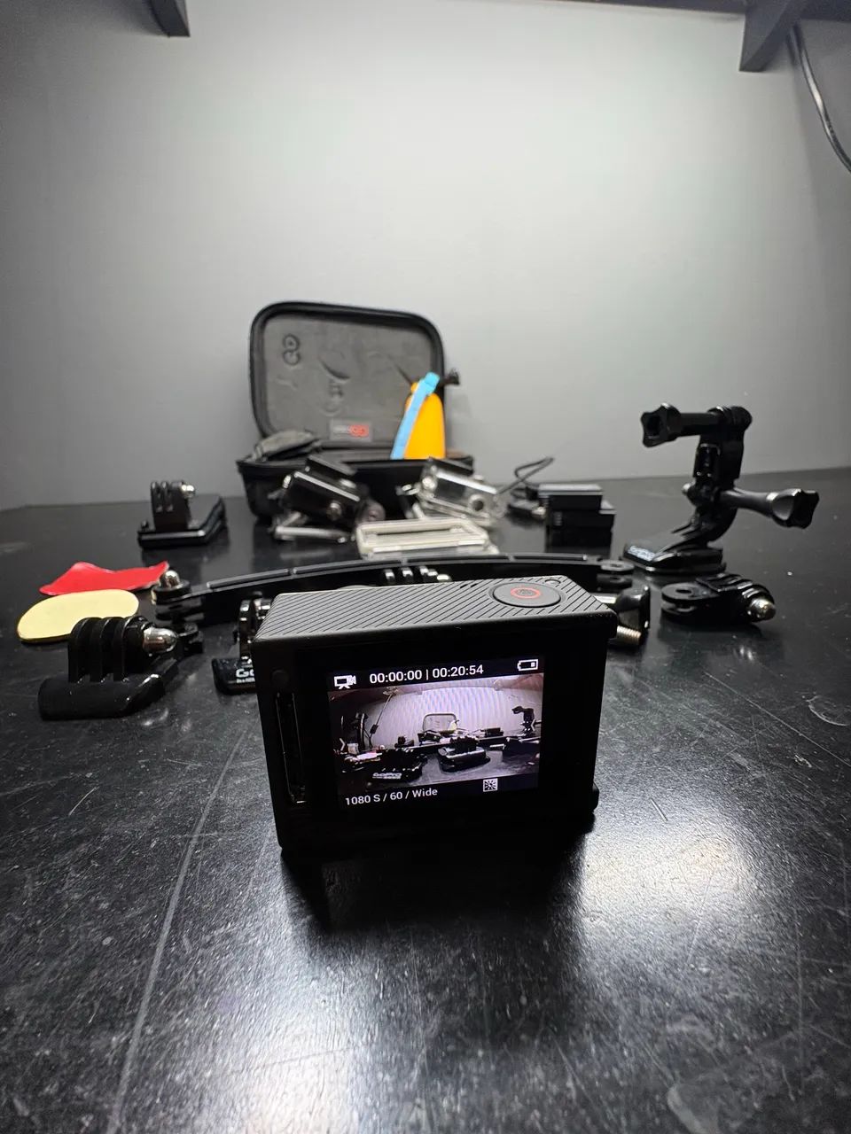 Go Pro Hero 4 Silver 4batt e acessórios - Foto 4