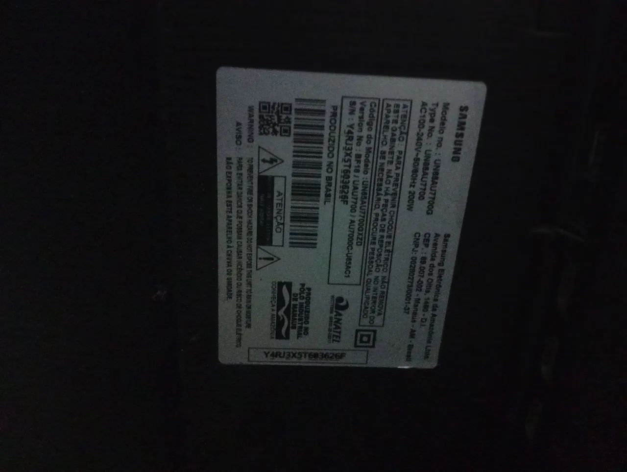 Tv para retirada de peças 65 polegadas  - Foto 2