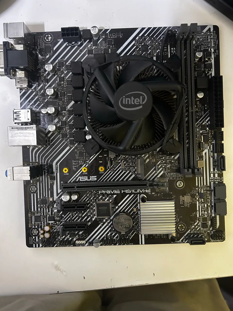 I3 10105f + H510m-E ASUS - Foto 3