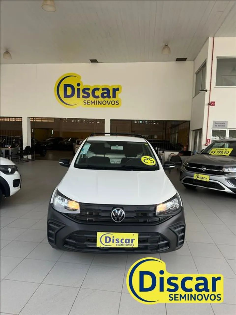 Volkswagen Saveiro Robust 1.6 Total Flex 16V 2025 - Foto 3