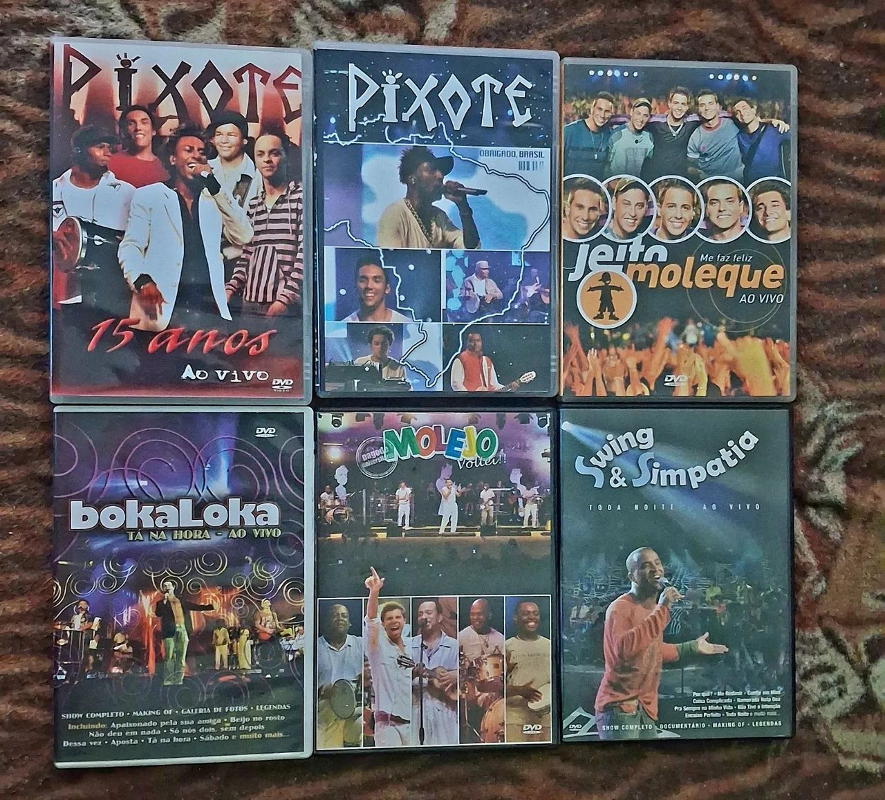 23 dvd pagode anos 90 e 2000 raros 